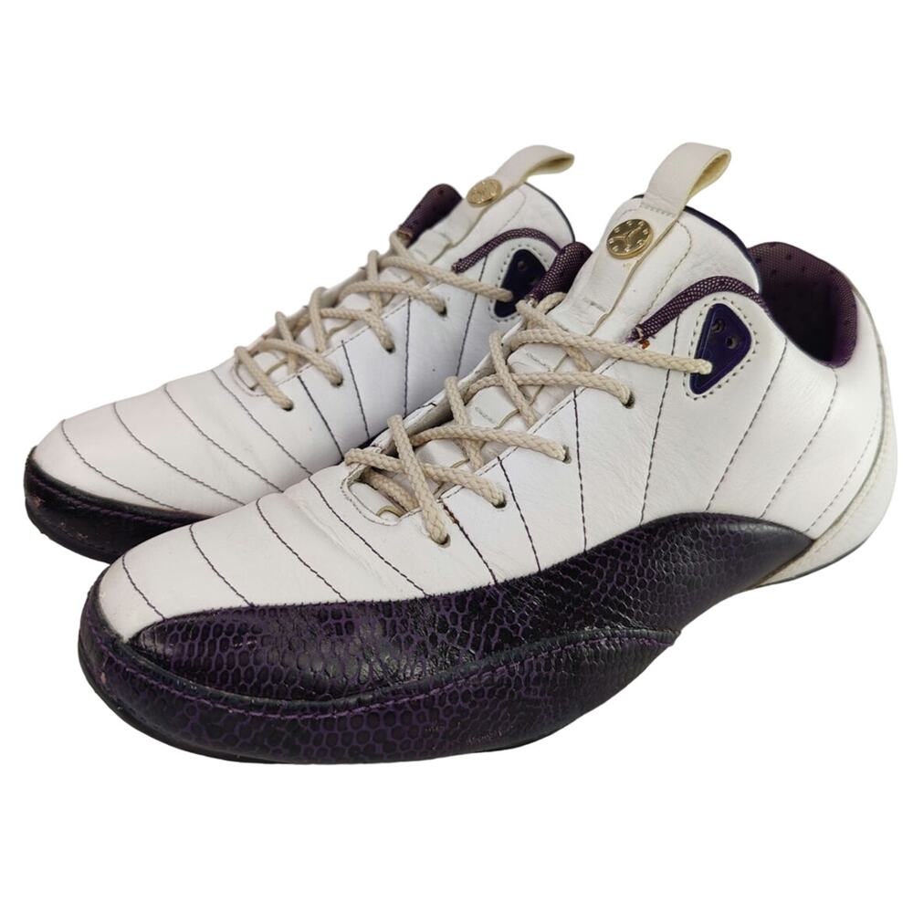 Vintage Y2K Jordan white /purple trainers